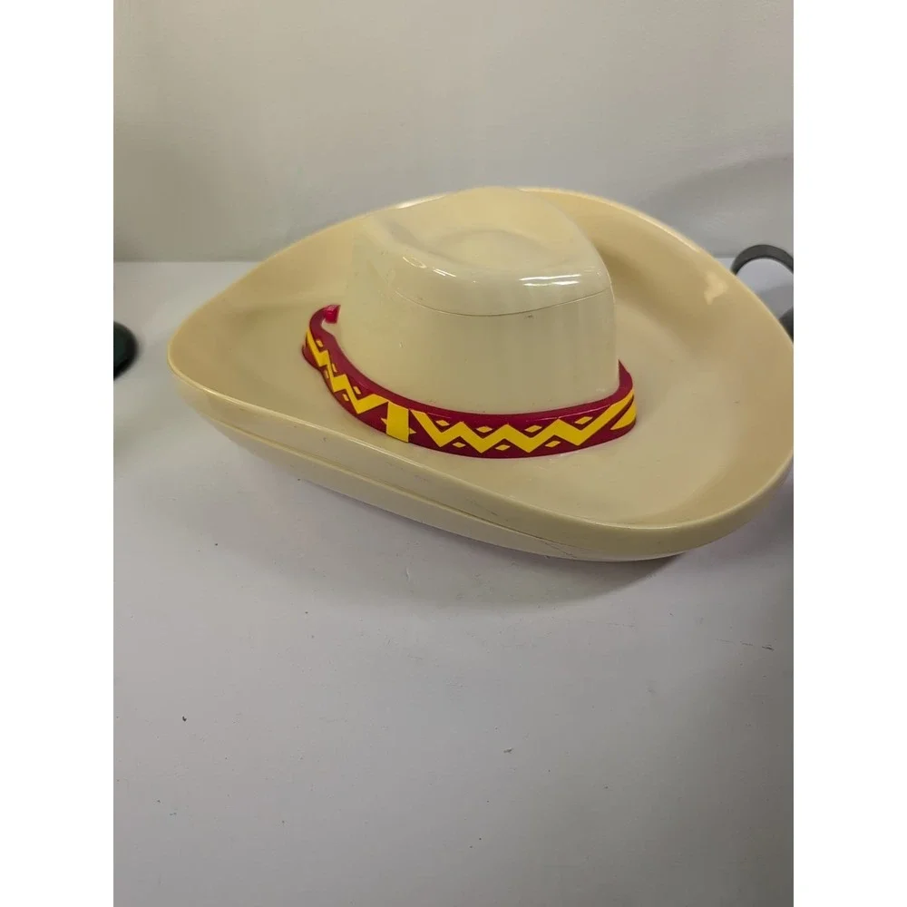 The Original Cowboy Hat Chips and Salsa Bowl 2002  Hat Sound Bonanza‎ Song